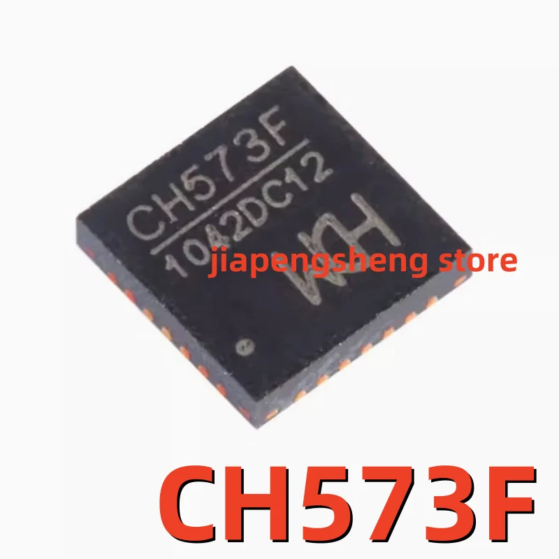 1PCS new authentic CH573F QFN-28 integrated BLE wireless communication 32-bit RISC microcontroller chip