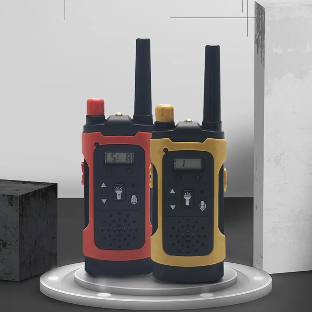 Profissional Long Range Walkie Talkie, duas vias estações de rádio, chamada sem fio, 2pcs