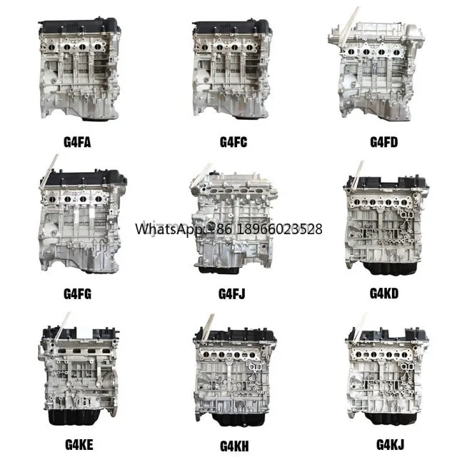 High Quality Hyundai Sonata 2015 2.4 Engine G4KK Hybrid Long Block Engine