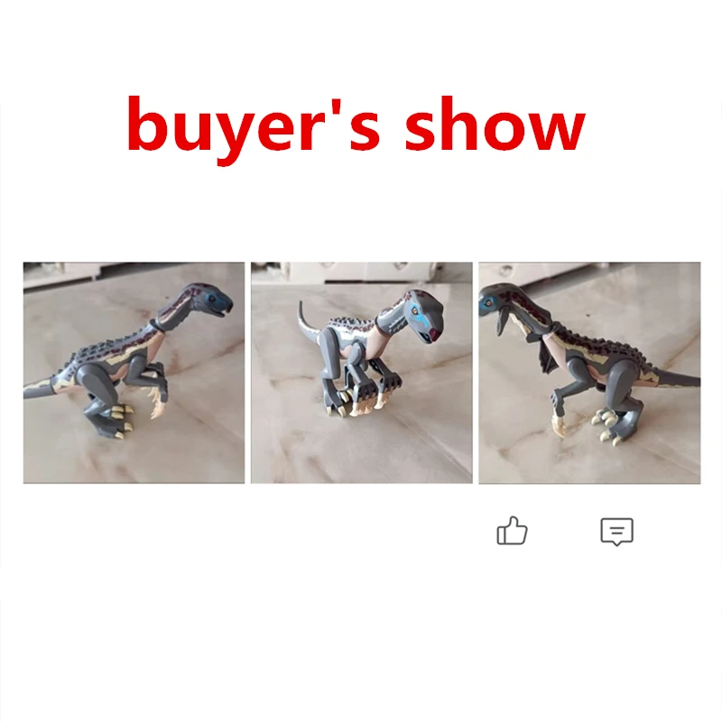 Groot formaat dinosaurussen bouwstenen Therizinosaur witte wind God Pterosaur DIY bricks model speelgoed voor kinderen kerstcadeaus