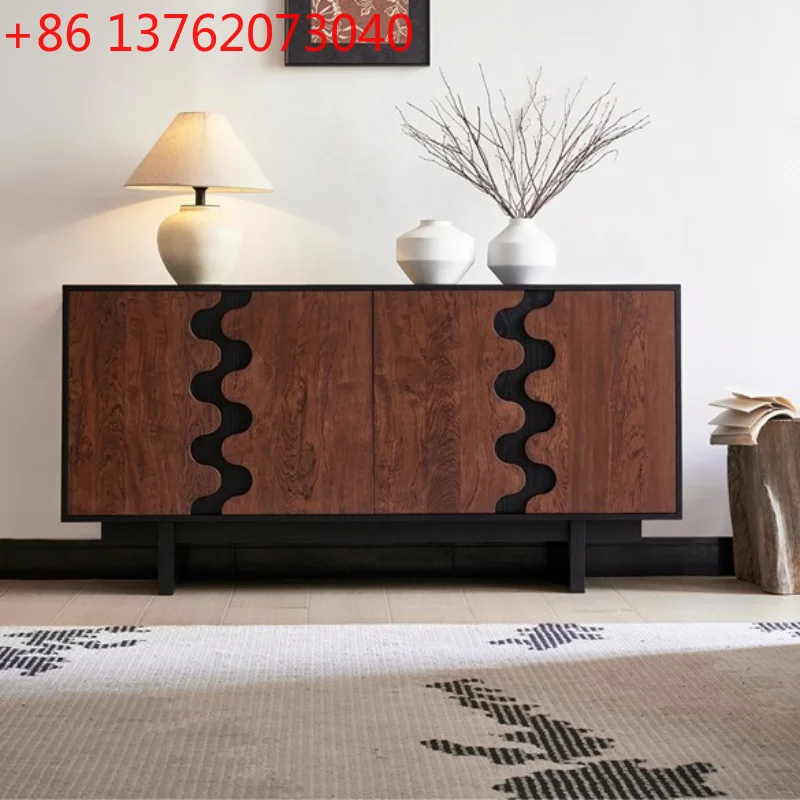 

Dazzling Storage Living Room Cabinet Retro Surprise Silent Design Living Room Cabinet Exquisite Home Furniture