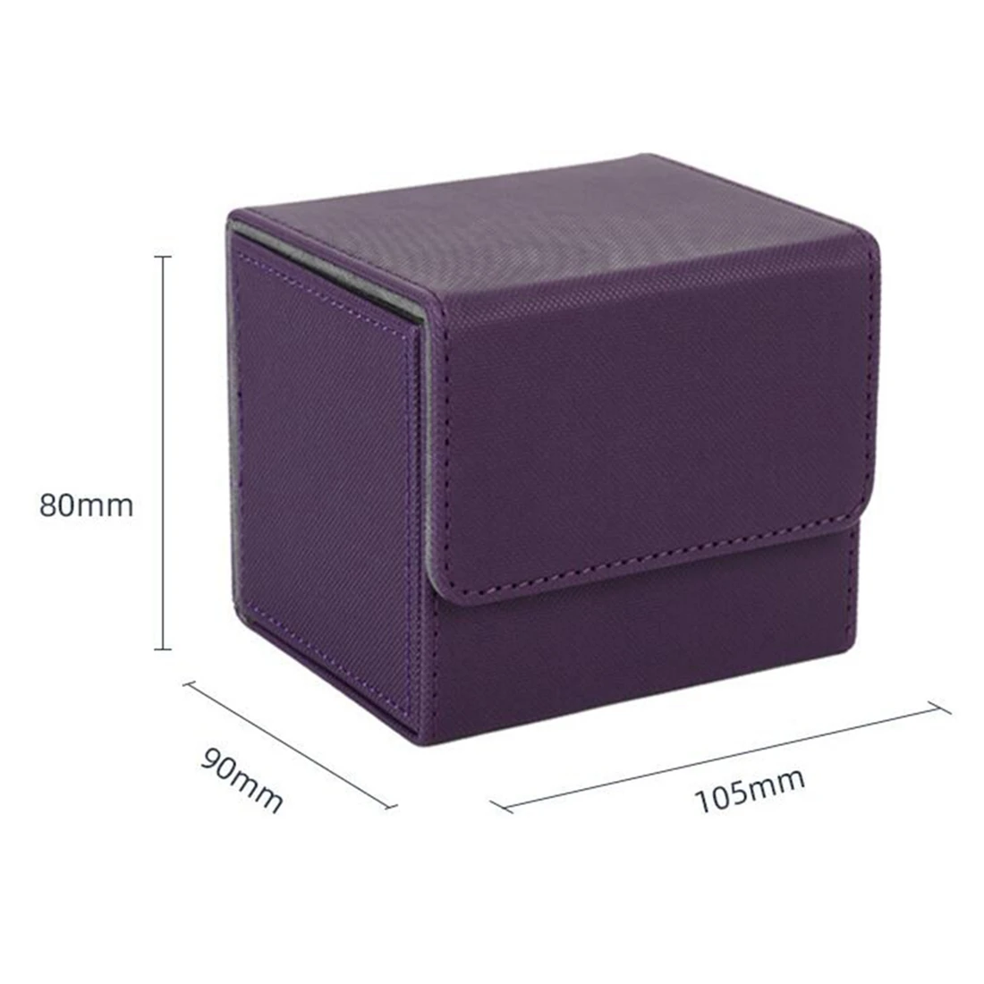 

Practical-Card Box Side-Loading Card Box Deck Case For Mtg Yugioh Card Binder Holder 100+