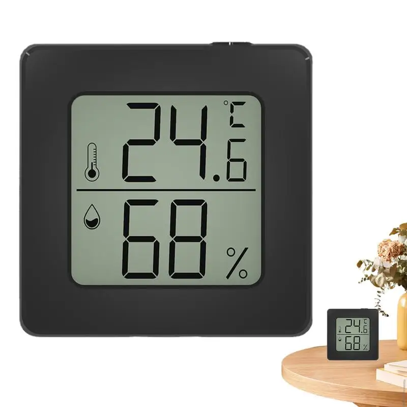 Multipurpose Mini LCD Digital Thermometer Hygrometer Indoor Room Temperature Humidity Meter Sensor Gauge home Weather Station