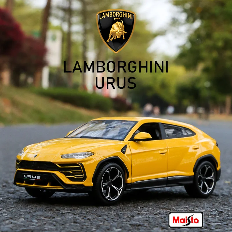 

Maisto 1:24 Lamborghini URUS SUV Alloy Car Model Diecast Metal Off-road Vehicles Car Model Simulation Collection Childrens Gifts