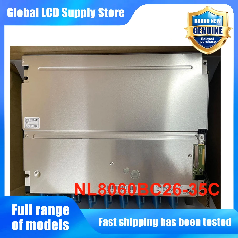 NL8060BC26-35C 10.4 Inch LCD Display Screen Panel Original for New 100% Test