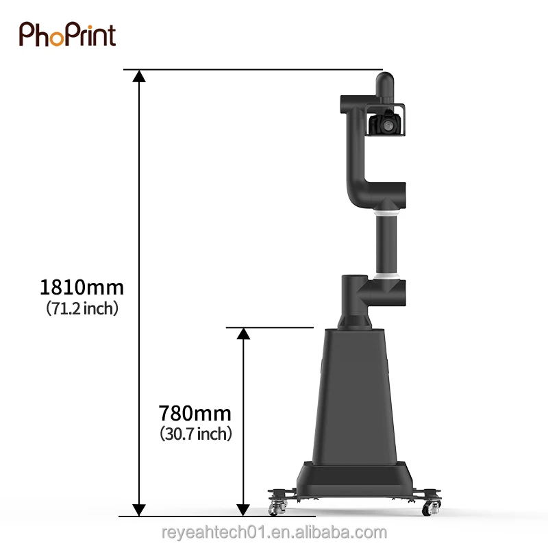Neue automatisierte Glambot 3D-Modell Hochzeit Party Glambot Roboterkamera Photo Booth