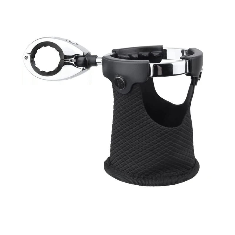 

Motorcycle Cup Holder Cup Holder With 360°Swivel Ball-Mount For Bike/ATV//Kayak/Canoe/Walker