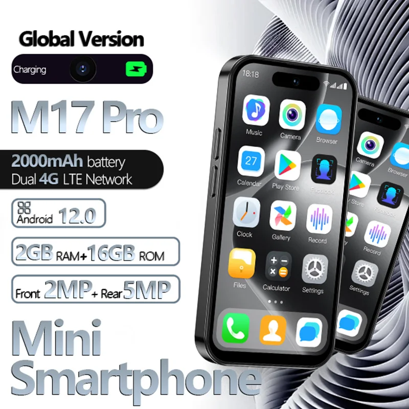 ONEMYTH M17 Pro 4.0-inch small screen | Dual SIM 4G full network | 2000mAh battery life | 2+16G/3+64G optional | Thoughtful gift