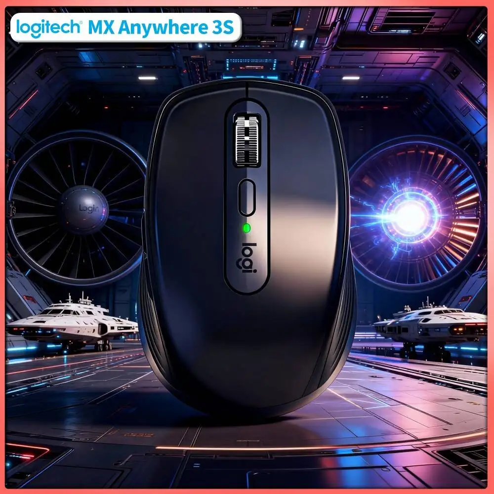 Durable MX Anywhere 3S - 8000 DPI, Hyper-Scroll, Anti-Slip, Perfect for Stationery Garden & Outdoor DIY Event