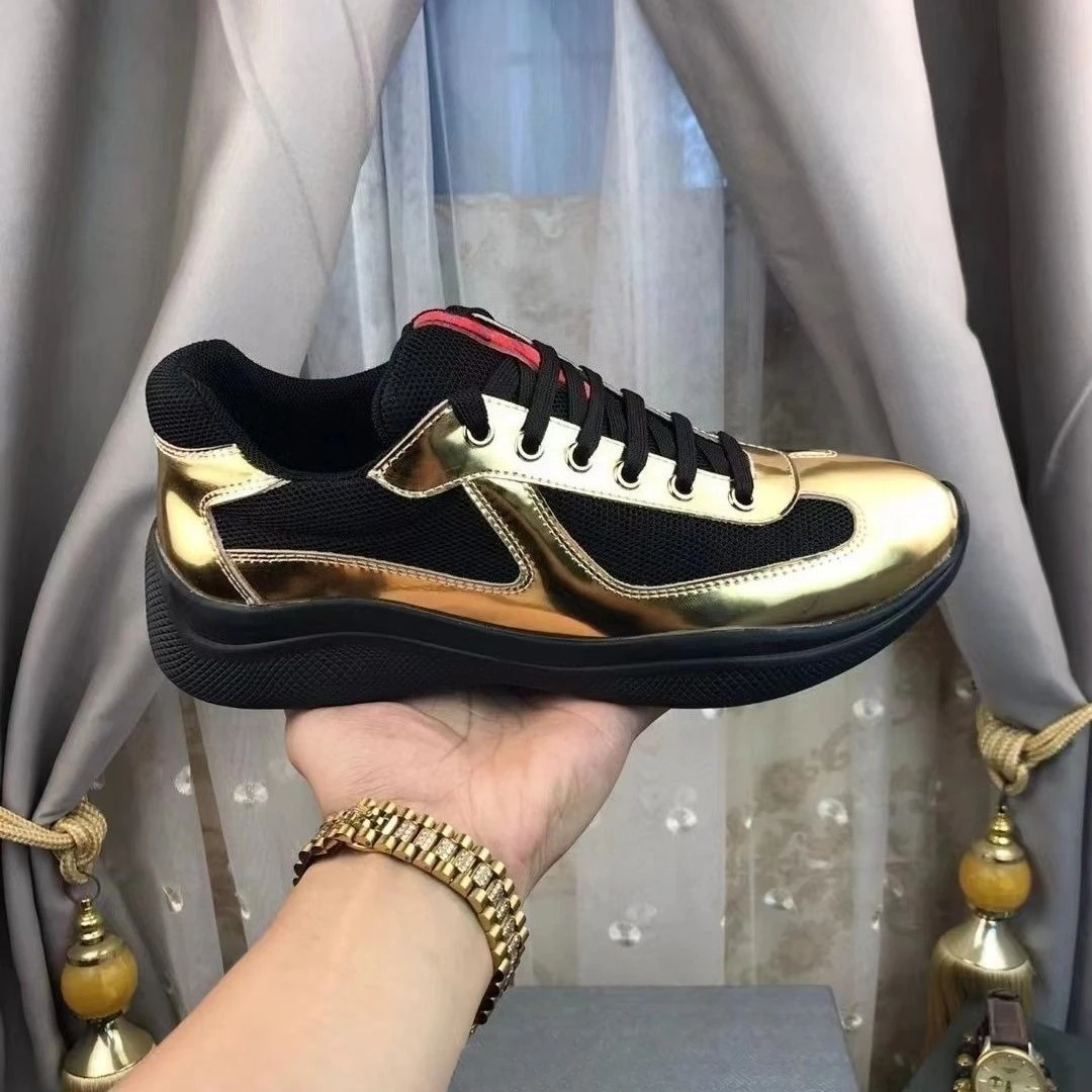 P أحذية رياضية راقية جديدة، أحذية شبكية لامعة، أحذية زوجية متعددة الاستخدامات، أحذية كاجوال ملونة، أحذية لوحية، أحذية اللياقة البدنية