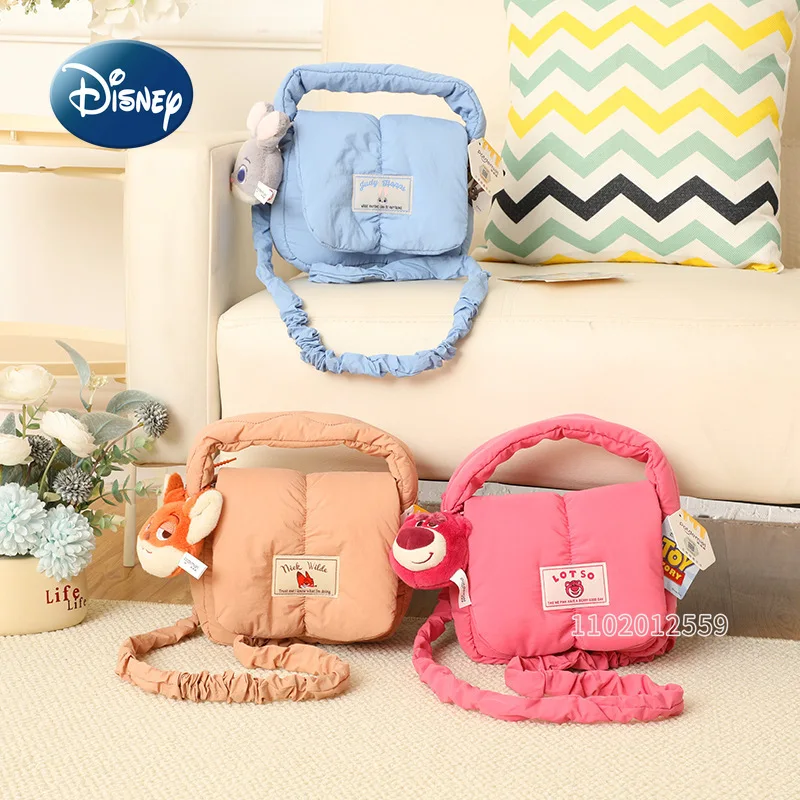 

Disney New Women's Shoulder Crossbody Bag Luxury Brand Original Fashion Women's Handbag Cartoon Cute Women's Bag High Quality