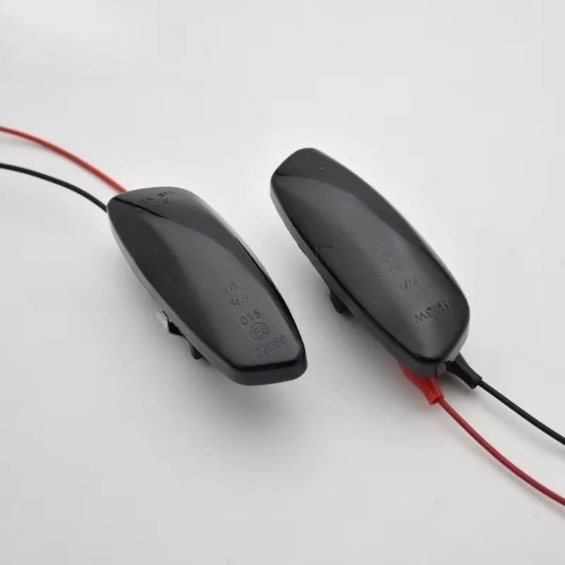 

Popu для 2 шт. 207 308 Citroen C3 C4 светодиодный указатель поворота, боковой габаритный индикатор, лампа для листовой доски, боковые огни