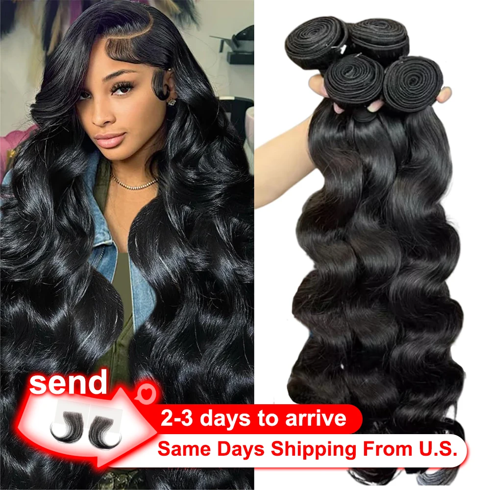 

3/4 шт., натуральные черные пучки объемных волн, человеческие волосы, 30 дюймов, бразильские необработанные человеческие волосы, цветные блондинки, 613, пучки объемных волн