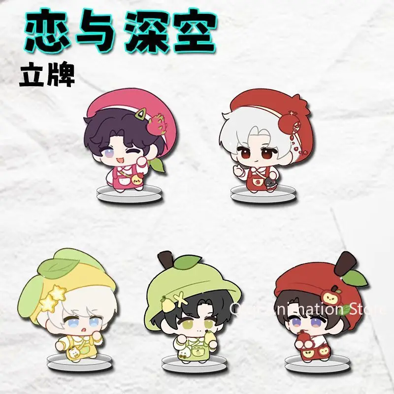 

Q версия аниме Love and Deepspace Xavier косплей милая акриловая подставка аксессуары коллекция настольные украшения рождественские подарки