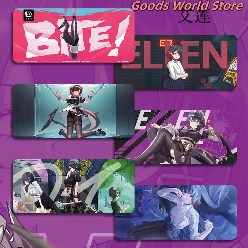

Zenless Zone Zero Figure Ellen Joe mouse pad Mihoyo ZZZ Ellen Joe Cosplay Costume Anime Game Mouse Pad Doujin christmas Gift
