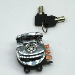 Harley-Davidson FXCWC ROCKER C 2008-2010 FXST SOFTAIL STANDARD 2000-2010 FXSTB NIGHT TRAIN 2000 용 점화 스위치 잠금 및 키