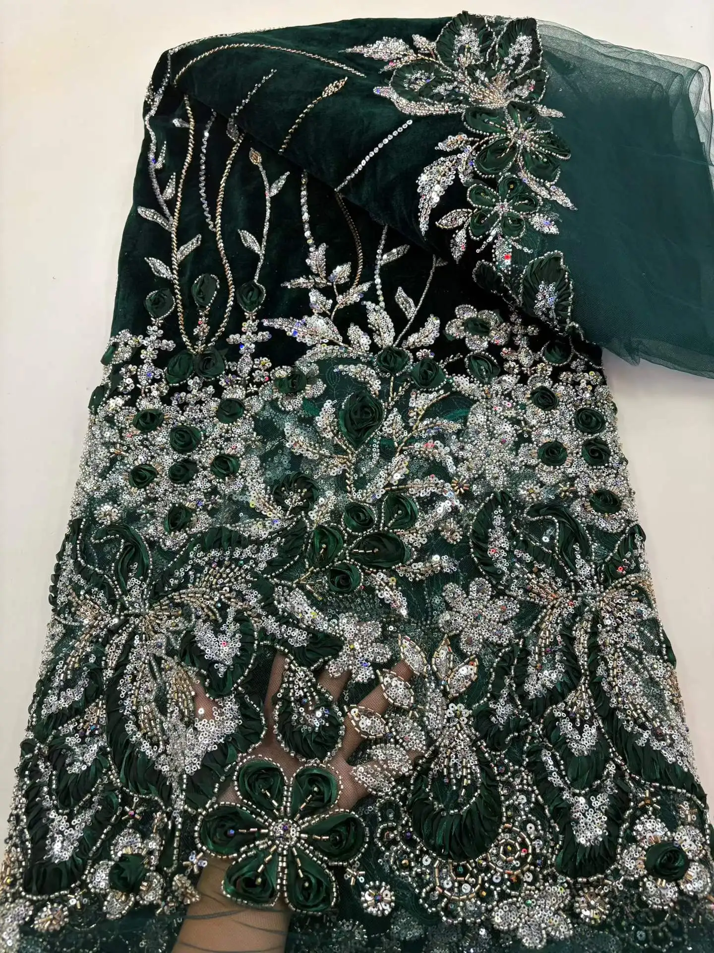 2026 African Groom Velvet Embr - Sewing Velvet Fabric 评论和价格