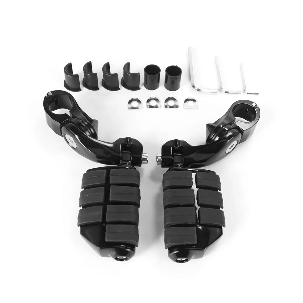 1 1/4 "32mm Motorfiets Voetsteun Snelweg Engine Guard Voetsteunen Mount Voetsteun Voor Harley Touring Honda kawasaki Suzuki Yamaha