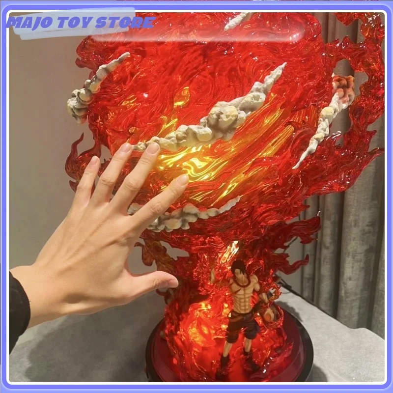 

New One Piece Anime Figure Gk Portgas·d· Ace Fire Fist Action Figure Pvc Model Statue Ornament Collection Toy Creative Gift