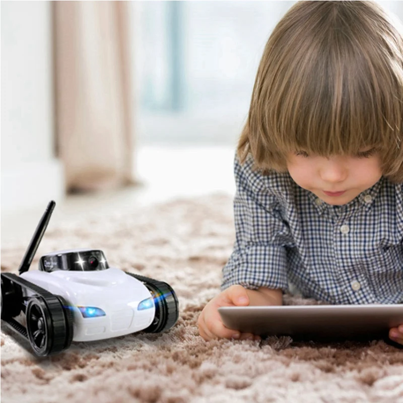 Voiture télécommandée FPV WIFI RC pour enfants, qualité en temps réel, mini caméra, vidéo, robot, précieux, intelligent, jouet sans fil