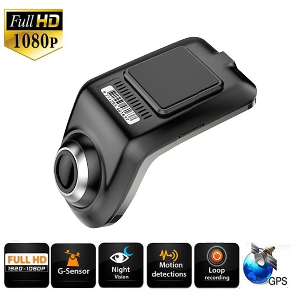 Car DVR Camera Adas Dashcam 1080P U3 Android Super Night Vision Loop Recording Motion Detection Dash Camera