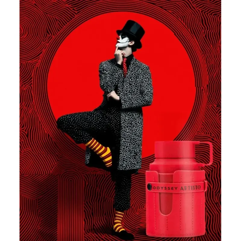 Odyssey Artisto The Red Edition Eau de Parfum - رائحة أنيقة للجميع