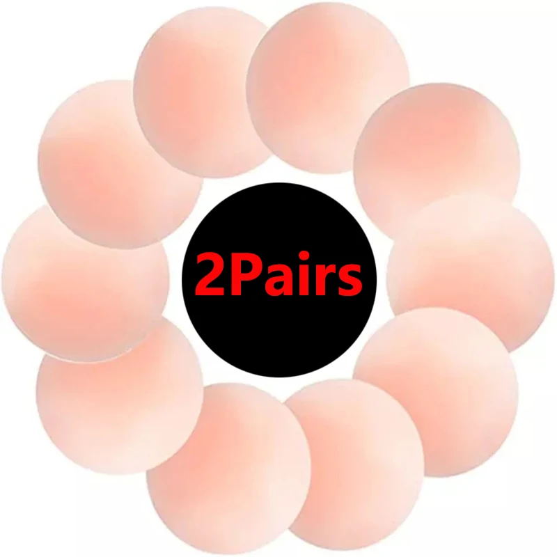 

Women Reusable Invisible Self Adhesive Silicone Breast Chest Nipple Cover Bra Pasties Pad Petal Stickers Accessories