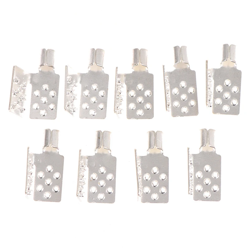 10 個の高品質電気床暖房フィルムクリップ接続クランプ