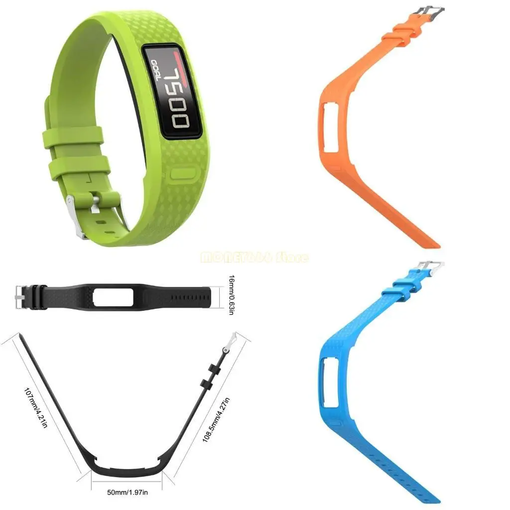 F62C Силиком -ремешок подходит для Vivofit водонепроницаемого браслета для Watch Fashion Band Sports Bristand