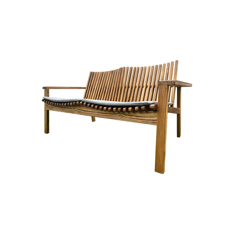 

Garden Outdoor Waterproof Sunscreen Teak Chair Coffee Table