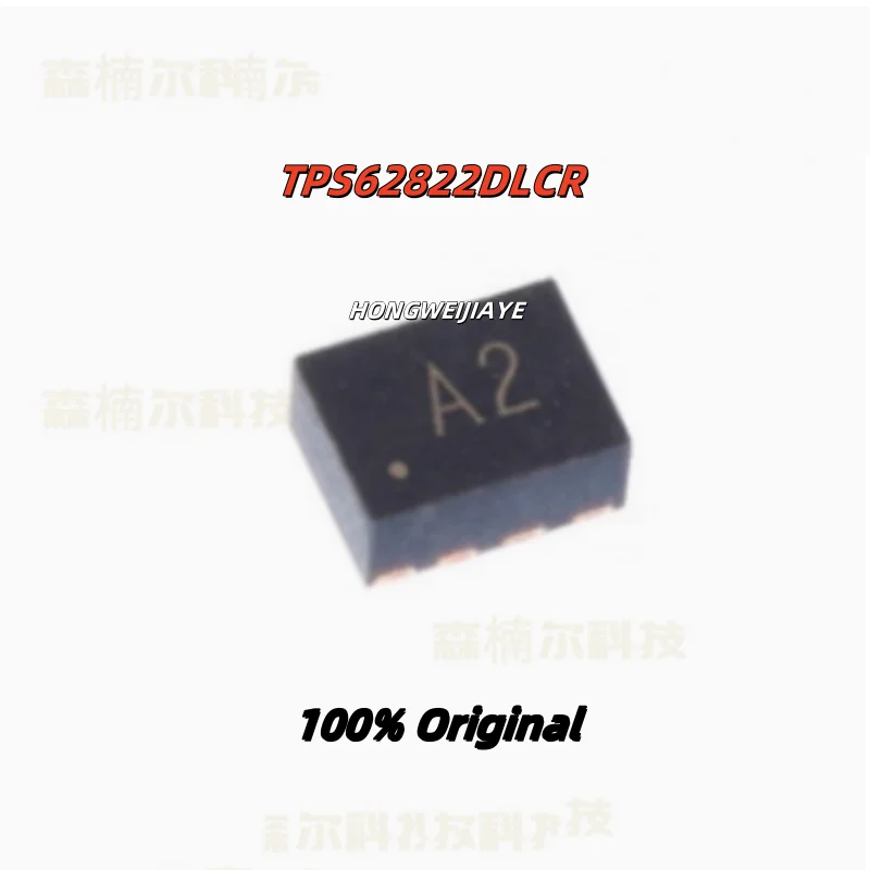 

5PCS 100% New TPS62821DLCR TPS62840DLCR TPS62822DLCR A2 VSON-8 Brand New Original Chips ic