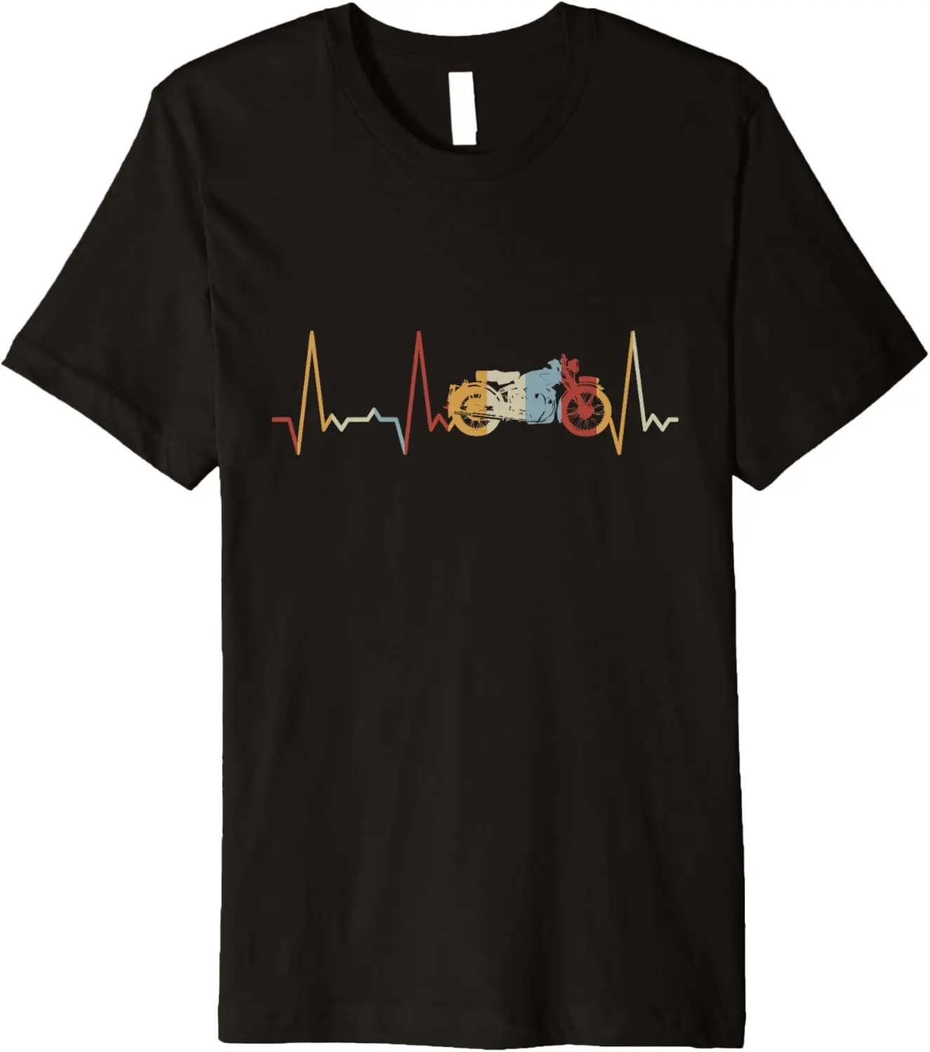 

Heartbeat Motorcycle Premium T-Shirt