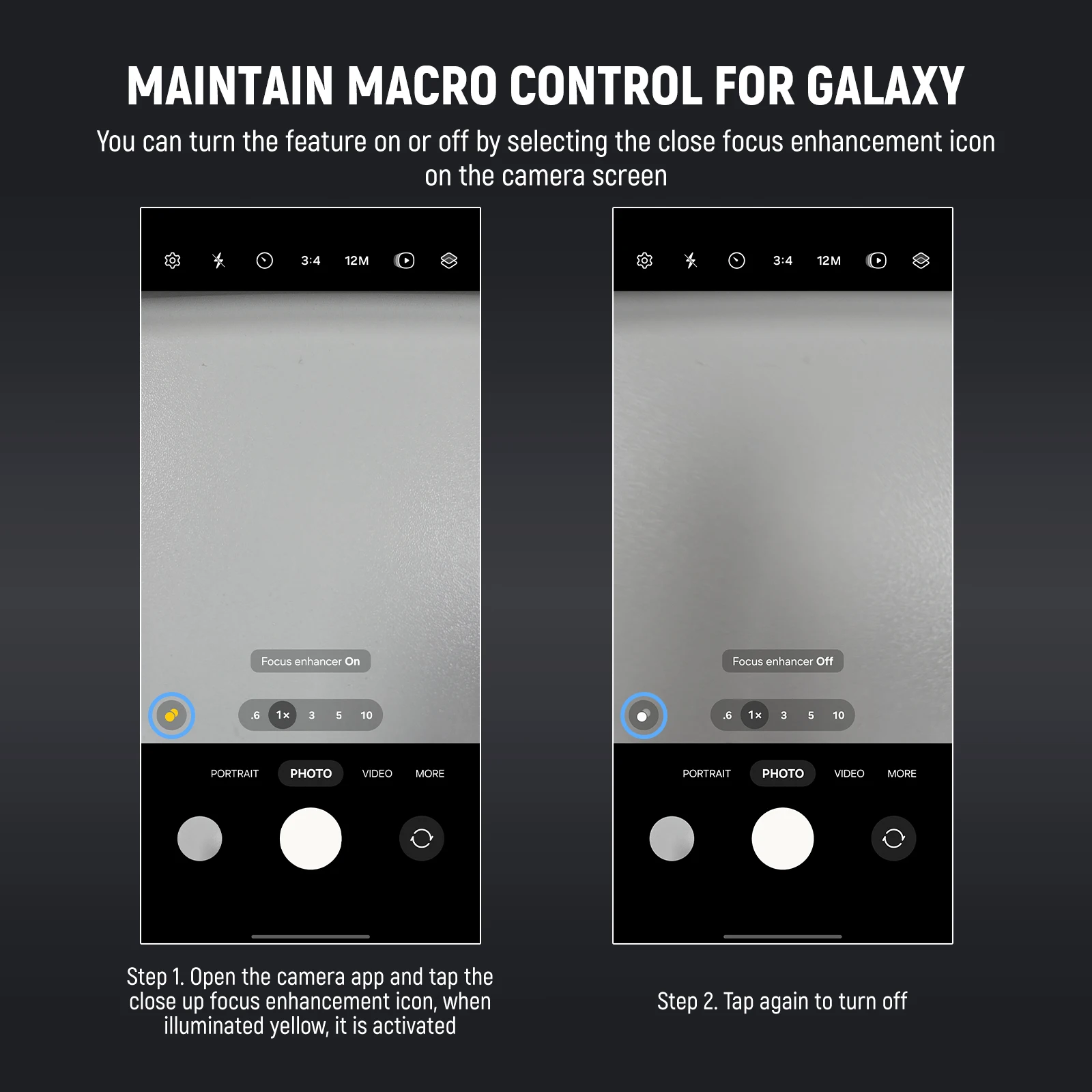 อะแดปเตอร์เลนส์มาโคร NEEWER HD 105 มม. สำหรับแผ่นรองหลังแบบเกลียว 17 มม. ใช้ได้กับเคสโทรศัพท์ iPhone Samsung Xiaomi ที่มีเลนส์ขนาด 17 มม.