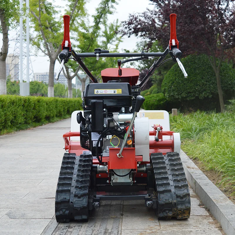 Hot-selling Tracked Walk-behind Lawnmower Steel Frame Height Adjustable Wholesale Handheld Lawn Mowers Mini Lawn Mowers CE