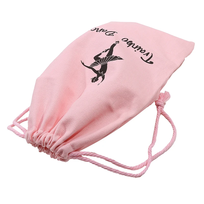 1PC Dance Bag Shoes Storage Pouch Ballet Organizer Handbag Bags Pouches Canvas Shoe Bag Dance Shoes Pouch Drawstring Bags