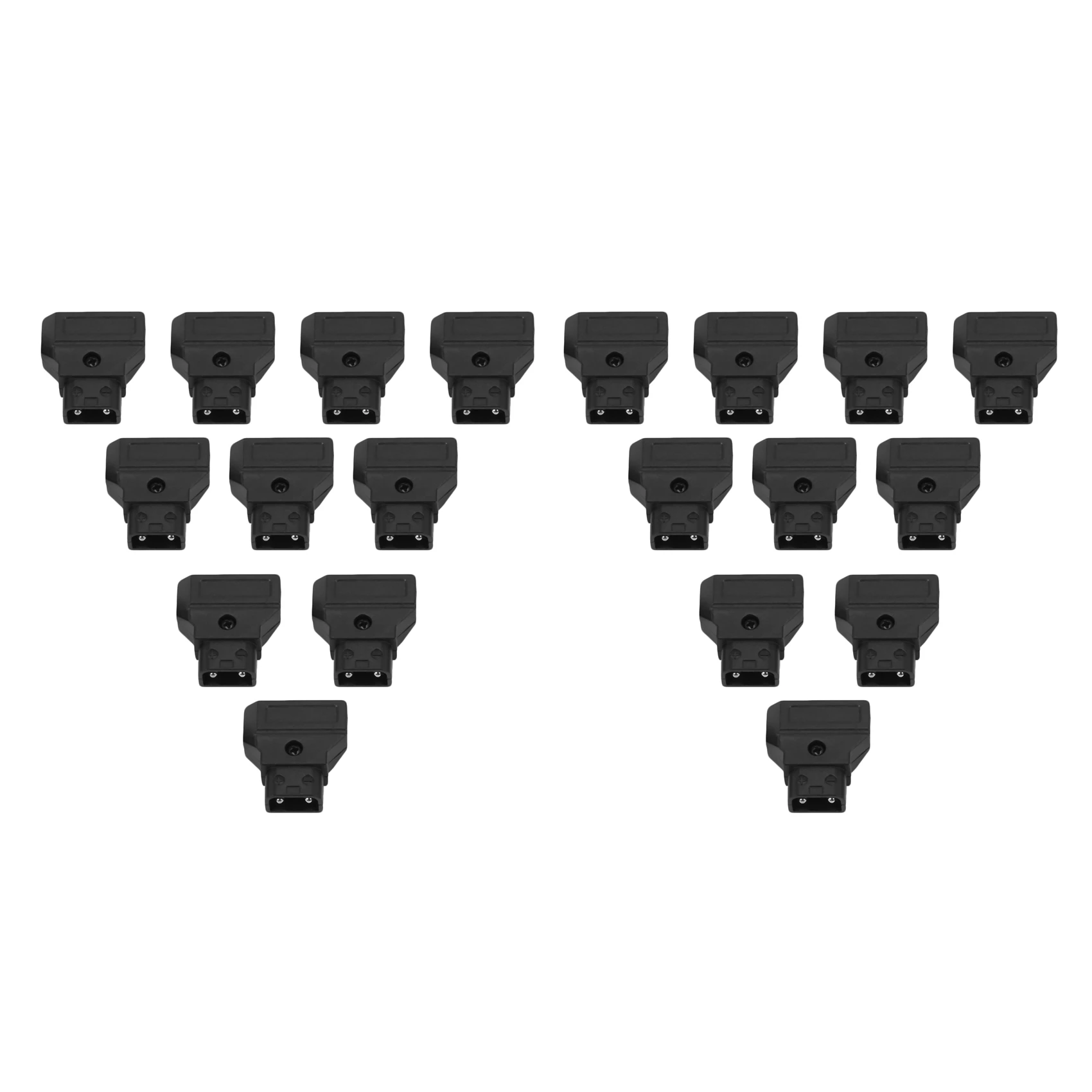 -[A51I Digital]20Pcs D-Tap Dtap Power Male Rewirable Cable Socket Rig Battery