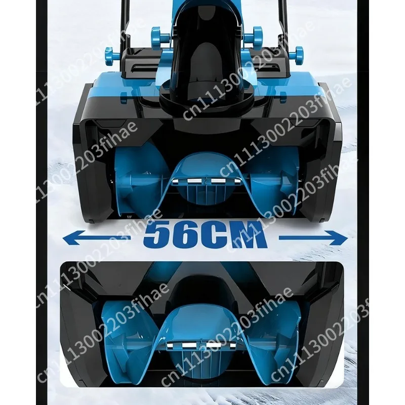 Snow plow,  blower, plow, hand-pushed portable snow plow artifact