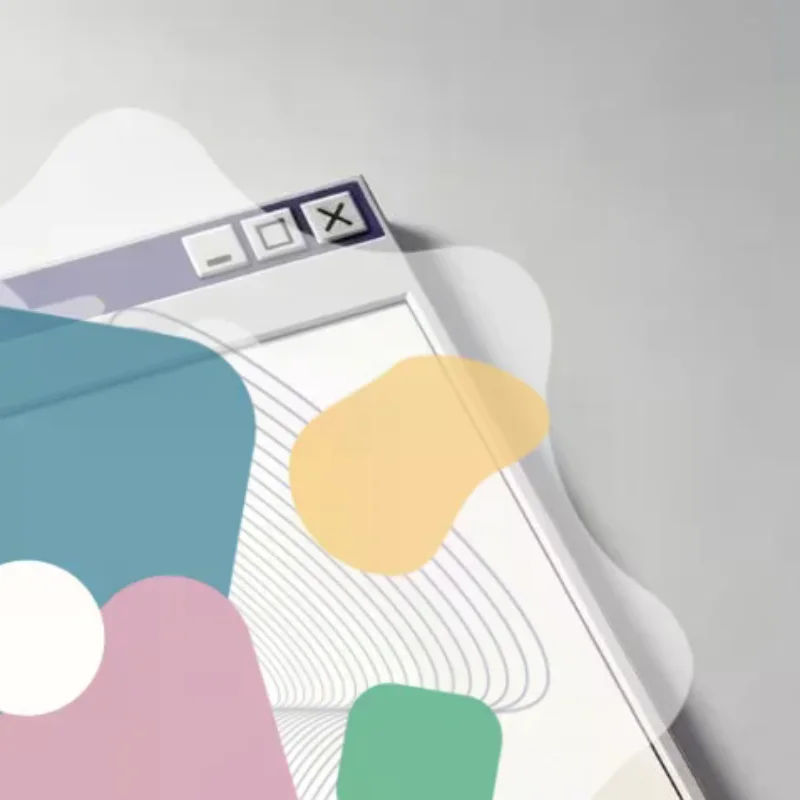 250 Sheets/5 Books Retro Computer Sticky Notes, Vintage Notepad Memo Pad, Old Windows Style Self-Adhesive Reminder Notes