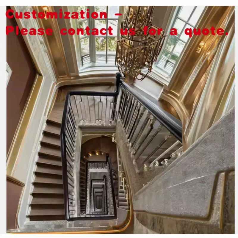 custom.Hot Selling Indoor Outdoor Metal Fence 304 316L Stainless Steel Handrail Stairs Balcony Staircase Handrail