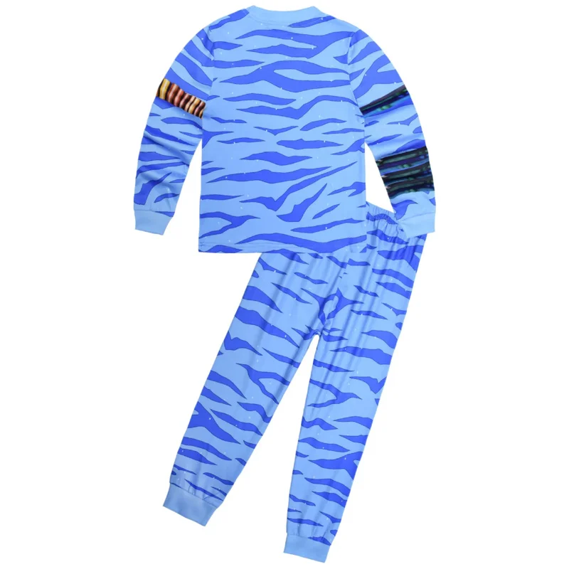 Halloween Avatar The Way of Water Alien Anime cosplay for Boy Girl Clothes Autumn Spring Pajamas Costume Kids Casual Sportswear