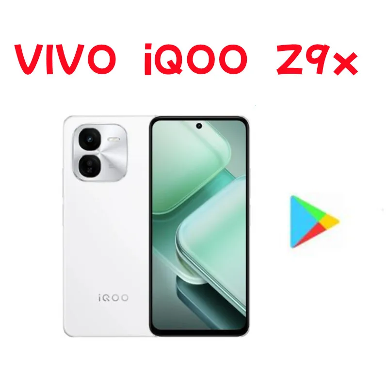 جديد IQOO Z9X 5G الهاتف المحمول 6.72 120 هرتز شاشة LCD سنابدراجون 6 Gen1 6000mAh بطارية 44 واط شاحن سريع 50MP كاميرا مزدوجة