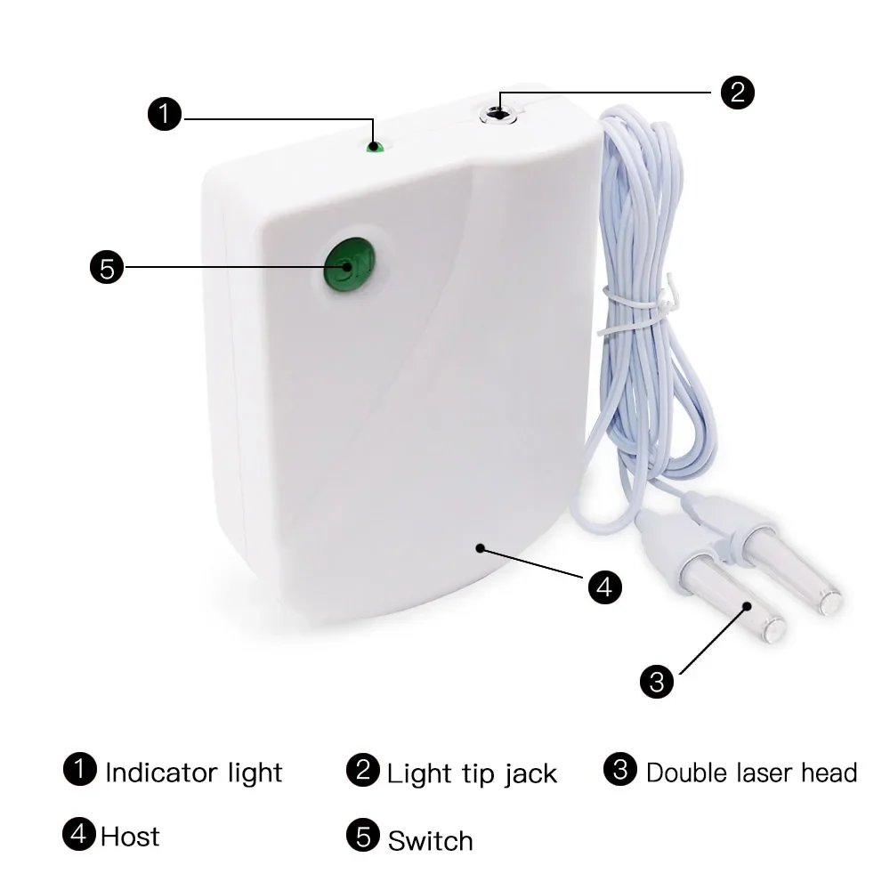 Dropshipping Rhinitis Sinusitis Cure Therapy Machine Nose Care Rhinitis Bionase Massage Device Laser Treatment Health Care