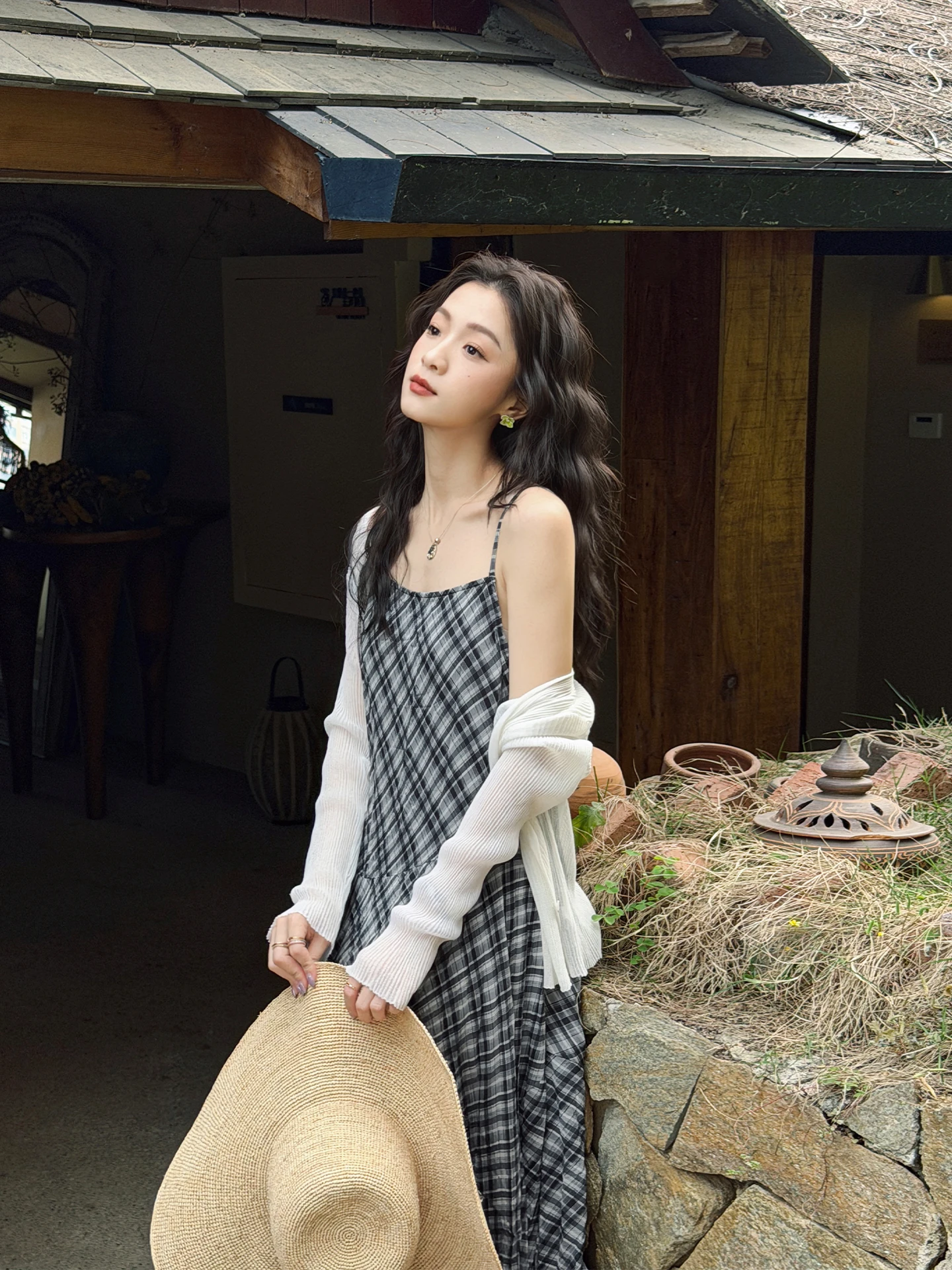 

SuMian White Short Knitted Cardigan 2026 Summer New Korean Style Versatile V-neck Lightweight Sun Protection Air Conditioning...