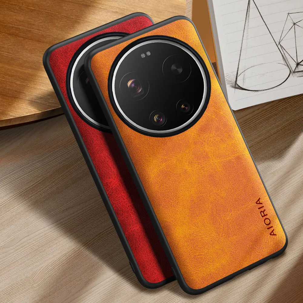 Case for Xiaomi 17 Ultra 17 Pro Max coque Luxury Vintage lea