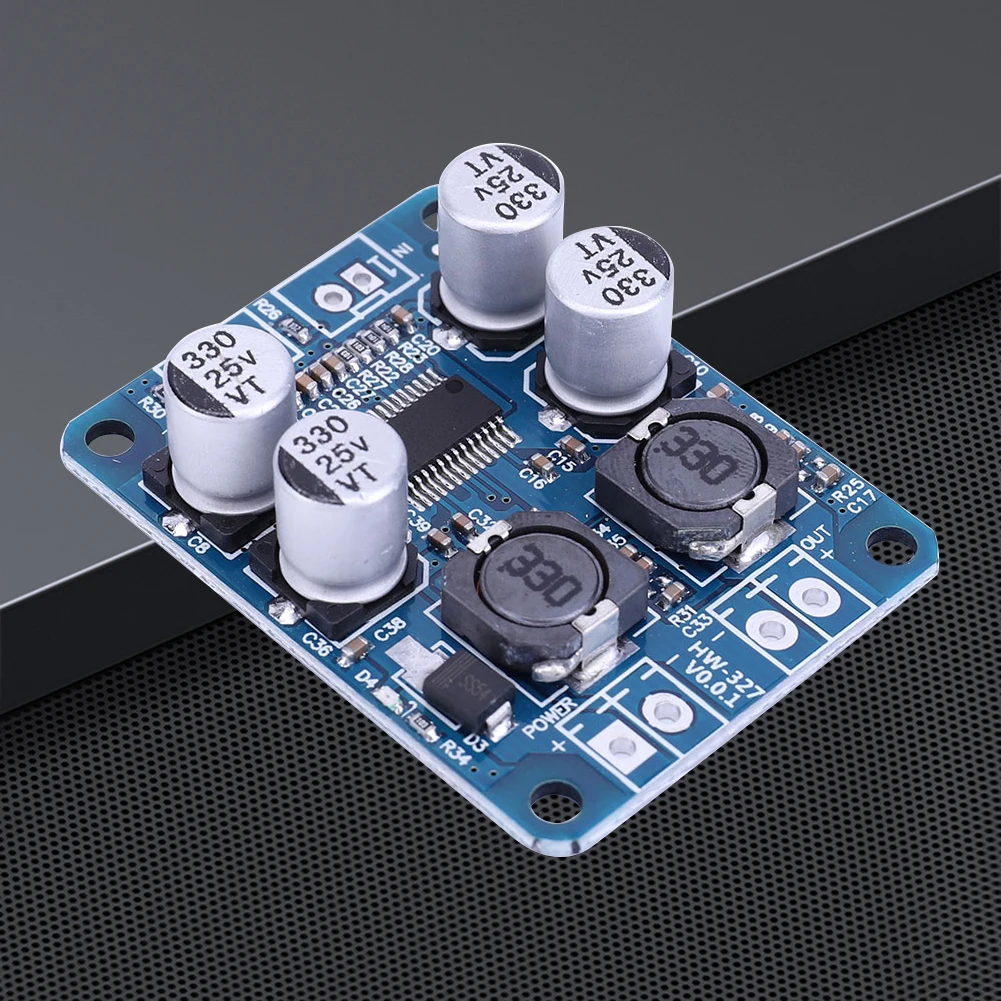 TPA3118 PBTL Power Amp Module Mono Channel Digital Stereo Amplifier Module 1x60W DC8-24V for 4-8 Ohms Speaker