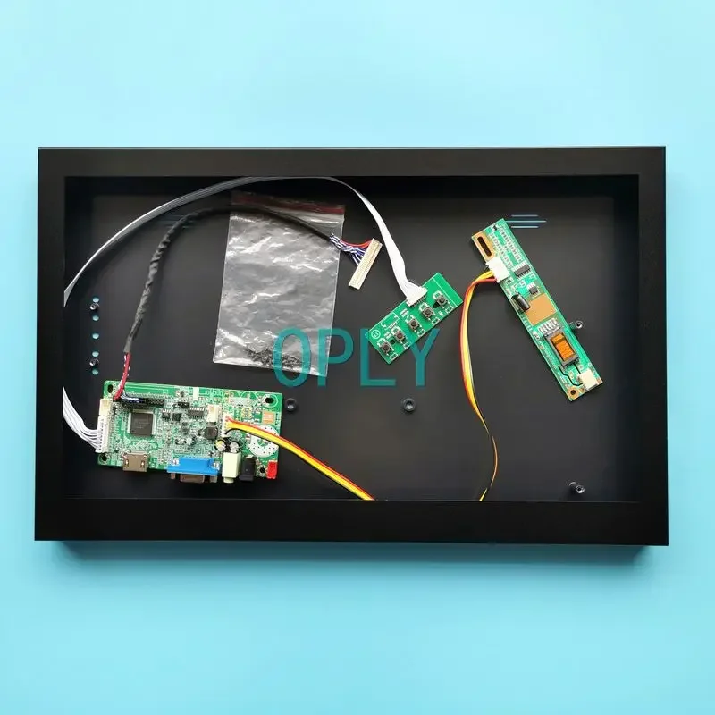 

Fit LTN154X1 LTN154X3 LTN154XA Metal Case+58C Controller Drive Board 1280*800 DIY Kit 15.4" LCD Monitor 30-Pin LVDS 1CCFL