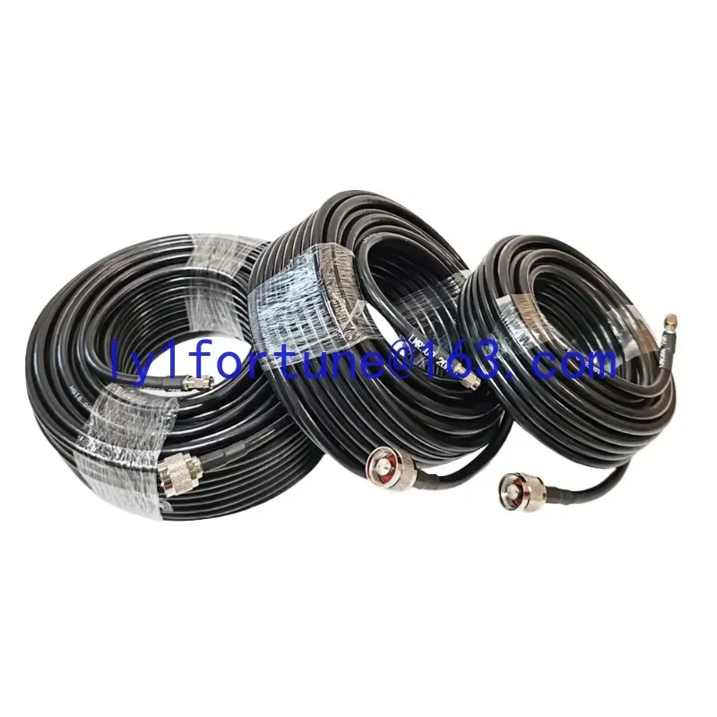 Coaxial Cable LMR300 10m 20m 30m High Quality Low Loss 50ohm Pigtail Jumper Wire SMA Male to N Male  for Network Booster