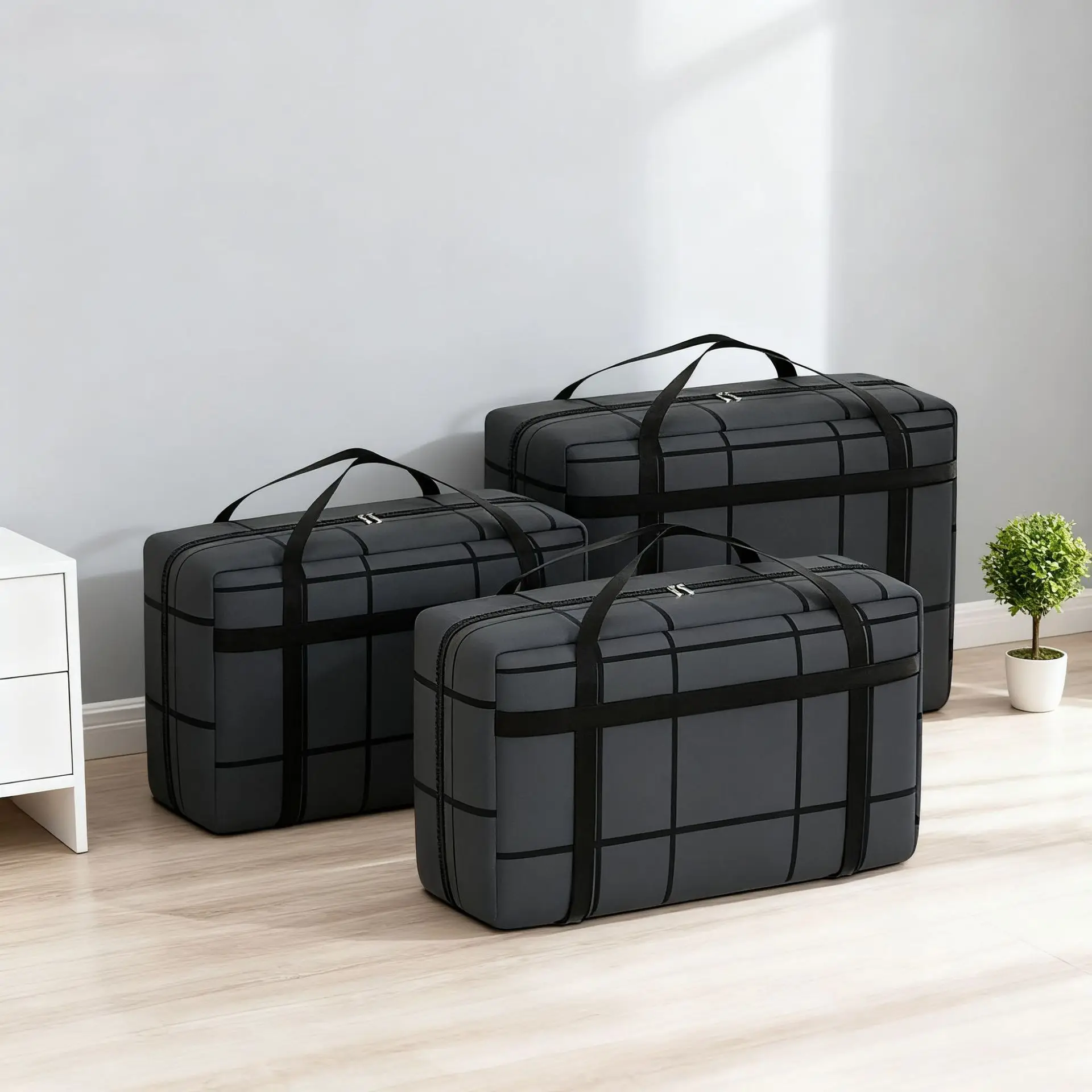 Foldable Clothes Storage Box for Wardrobe Organizer Big Capacity Moving Travel Storage Bag