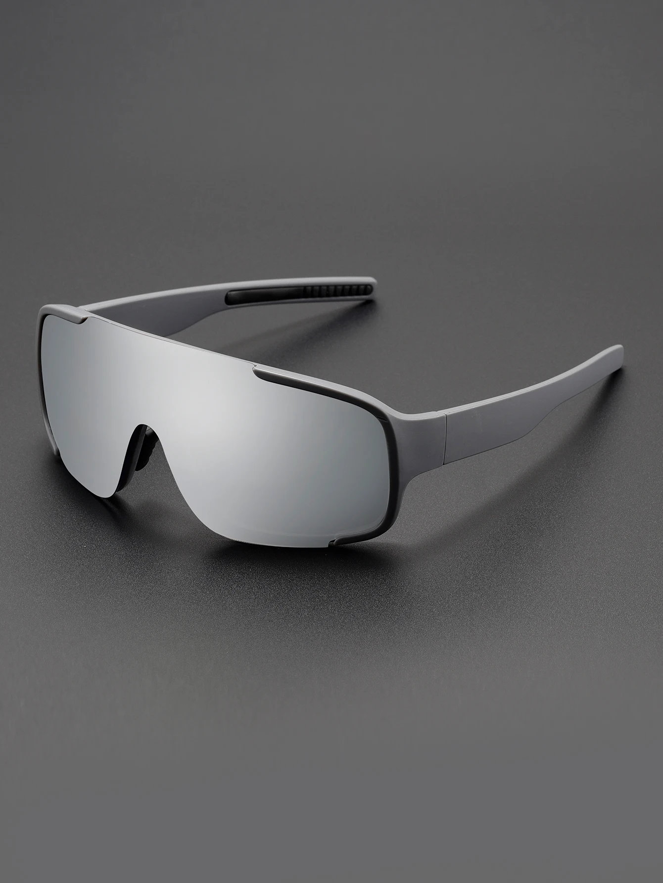 1 Pair of Men's One-Piece Casual and Fashionable Sports Glasses, Simple and Versatile Outdoor Cycling Glasses for Men and Women,