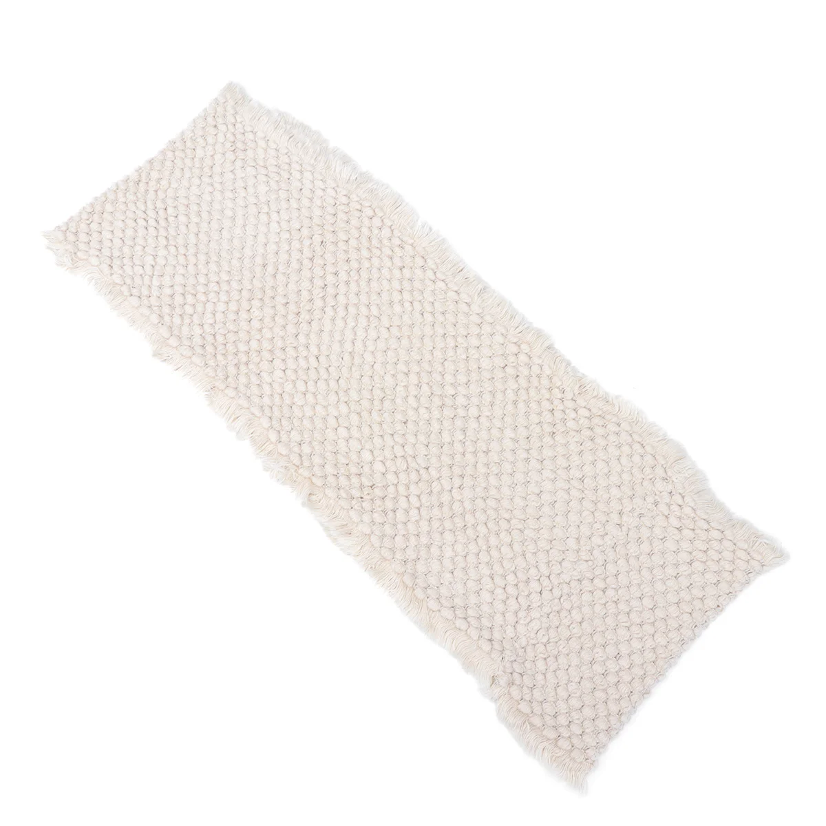 

Extra Large Baby Photo Prop Blanket Cotton Pineapple Pattern Newborn Sleeping Padding Comfortable Safe for Sensitive Skin Beige